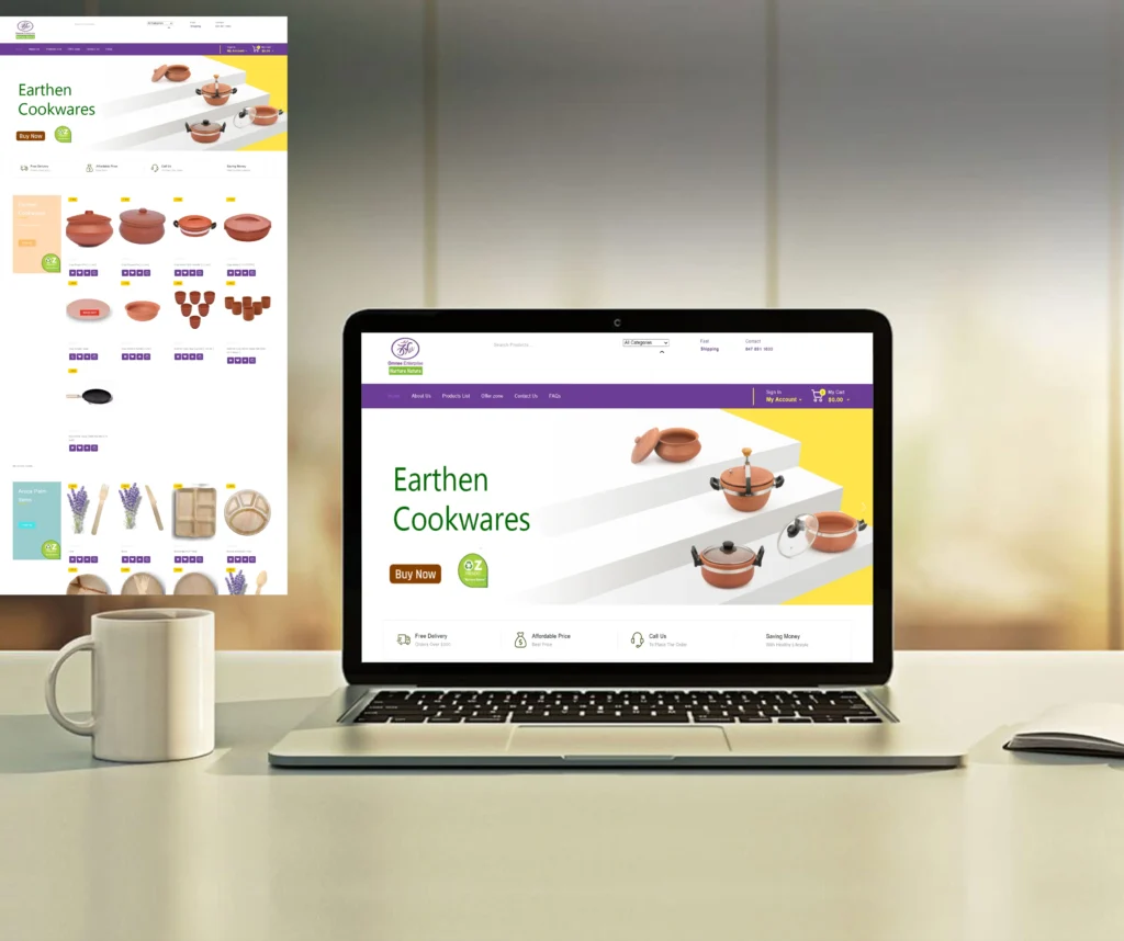 ecommerce website design in udaipur